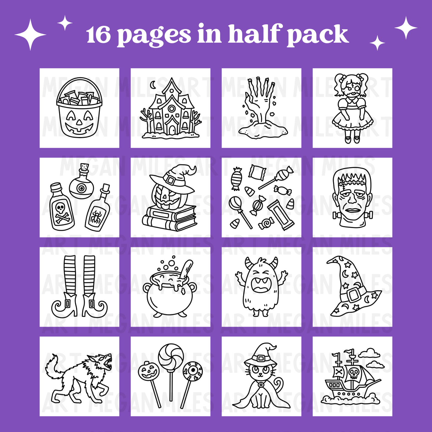 Halloween Printable Coloring Pages