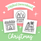 Christmas Printable Coloring Pages