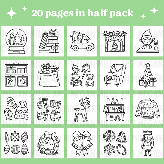 Christmas Printable Coloring Pages