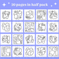 Abstract Bold & Easy Printable Coloring Pages