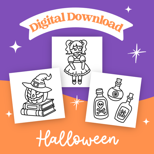 Halloween Printable Coloring Pages